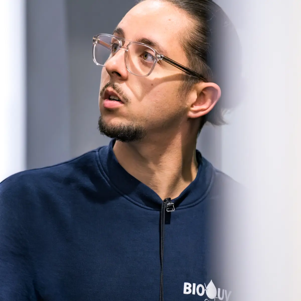 Portrait en situation d'un collaborateur sur un site industriel — BLH Photographie